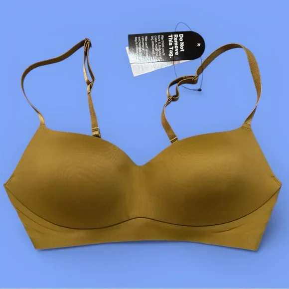NWT EBY One Piece Contour Balconette Bra in Butternut - Sz Small - Picture 5 of 10